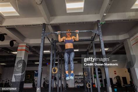 women stretched on the rack